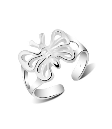 Butterfly Silver Toe Ring TR-170